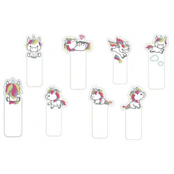 ITH Stickserie - Lesezeichen Glitzerpupser